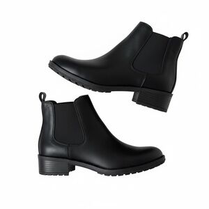 Style & Co. Black Chelsea Ankle Booties
